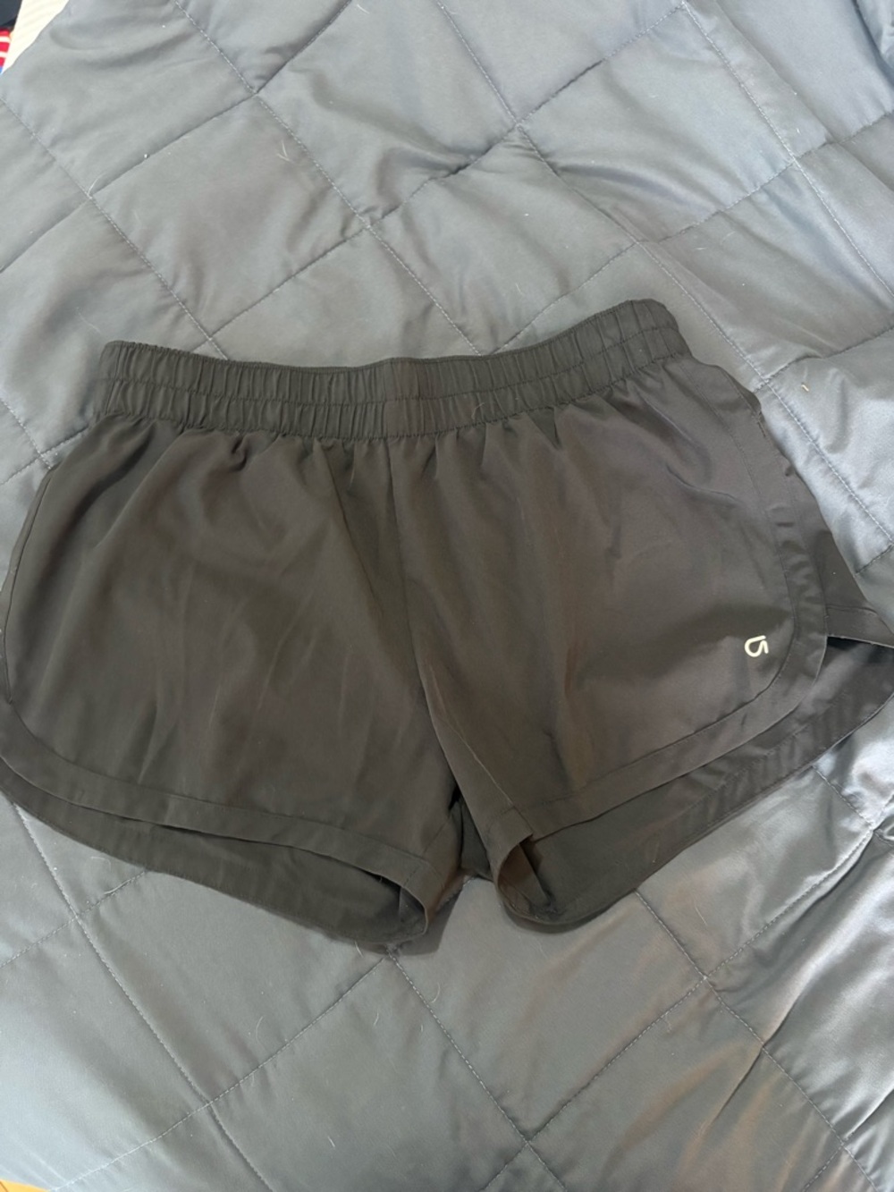 GAP Black Women's Athletic Shorts with Elastic Waistband